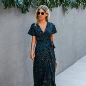 Scoop Neck Houndstooth Colorblock Combo Dress - Size 6